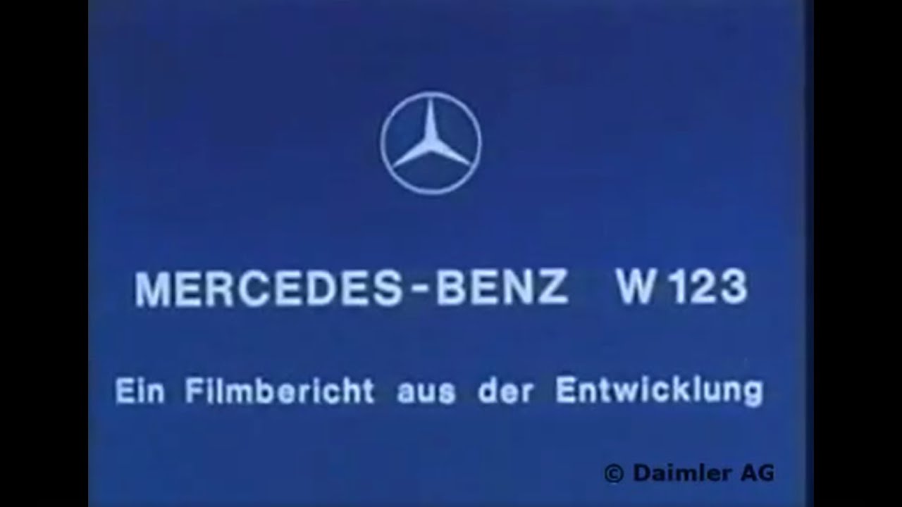 VID7334 01 copyright DaimlerAG - DB Video 24 - Entwicklung W123