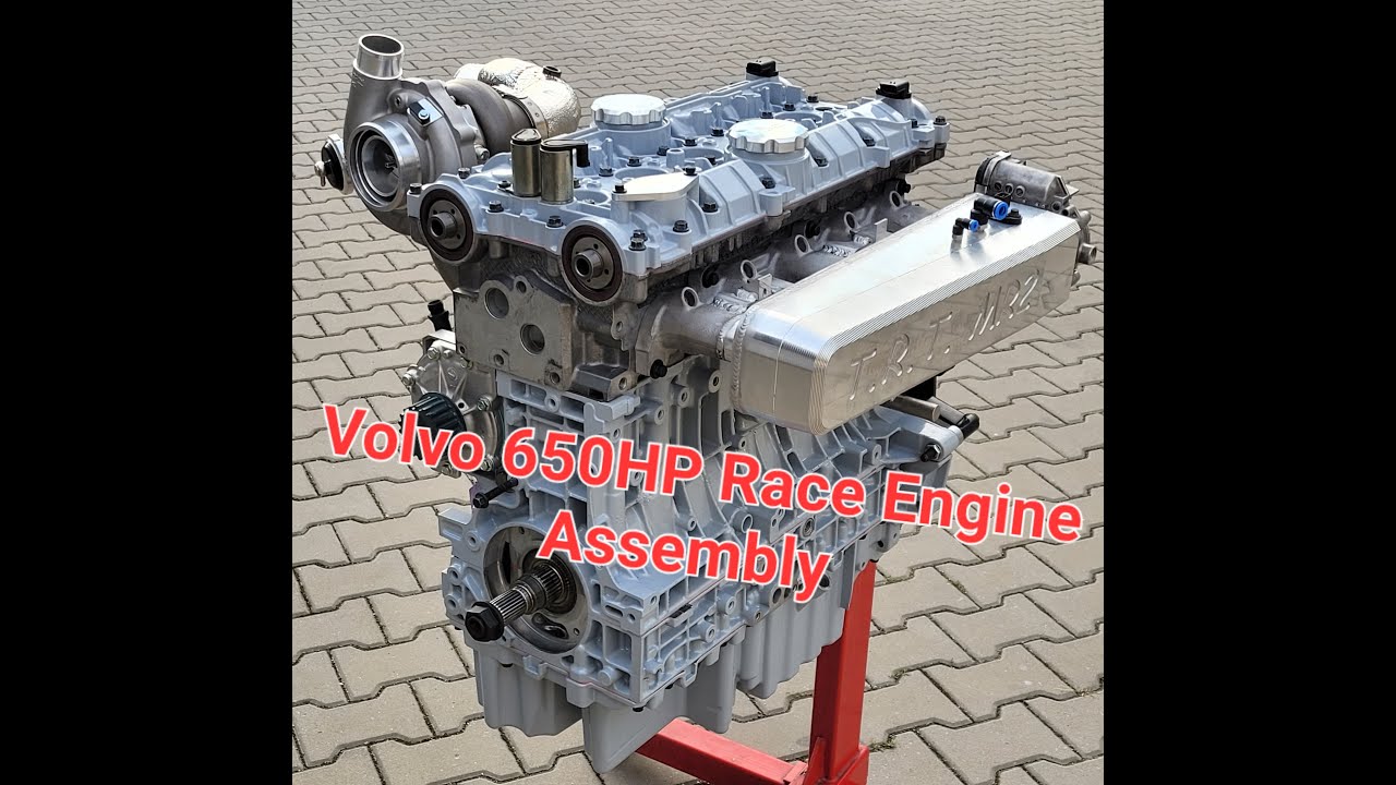 Volvo 650HP Race Engine Assembly /Part1