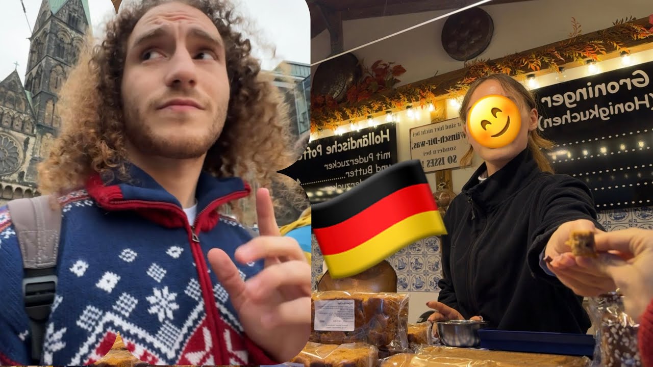 Christmas Street Food in Bremen-Germany 🇩🇪