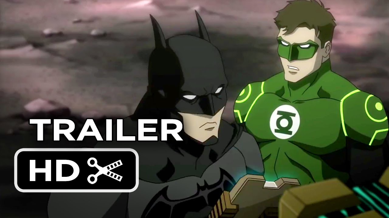 Justice League: War DVD Release TRAILER (2013) - Superhero Animated Movie HD