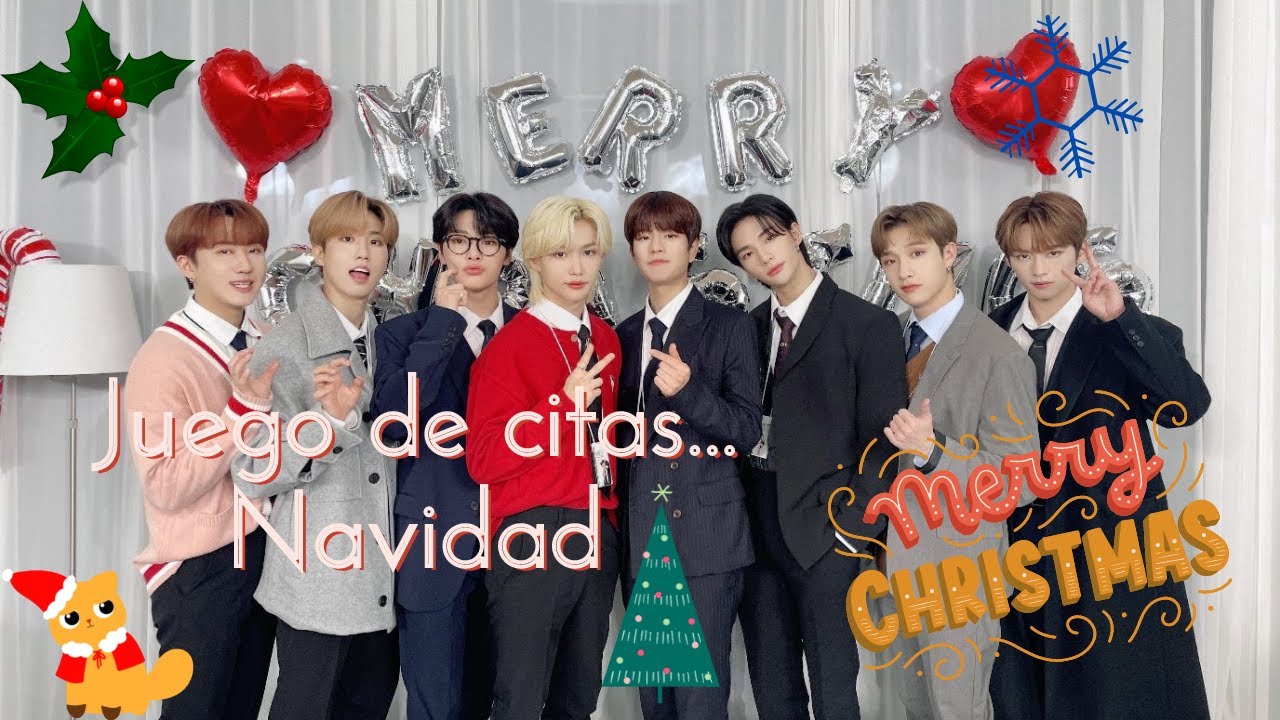 Juego de citas 🎄Especial de Navidad🎄 Ver. SKZ