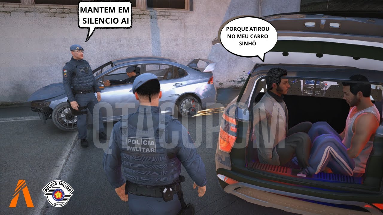 TENTOU CORRER DA POLICIA E SE DEU MAL | 11ºBPM/M | SALVE RP #fivem #salverp #gta