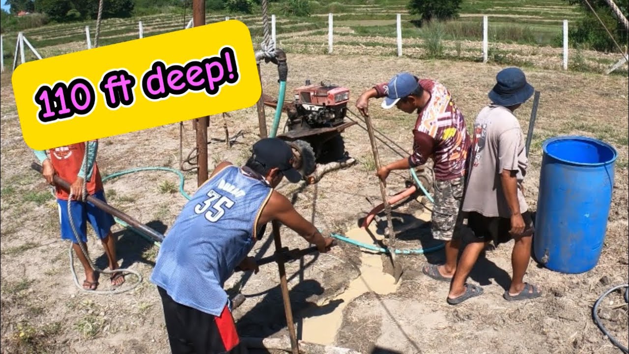 Digging a DEEP WELL in the Philippines! 🇵🇭🇵🇭