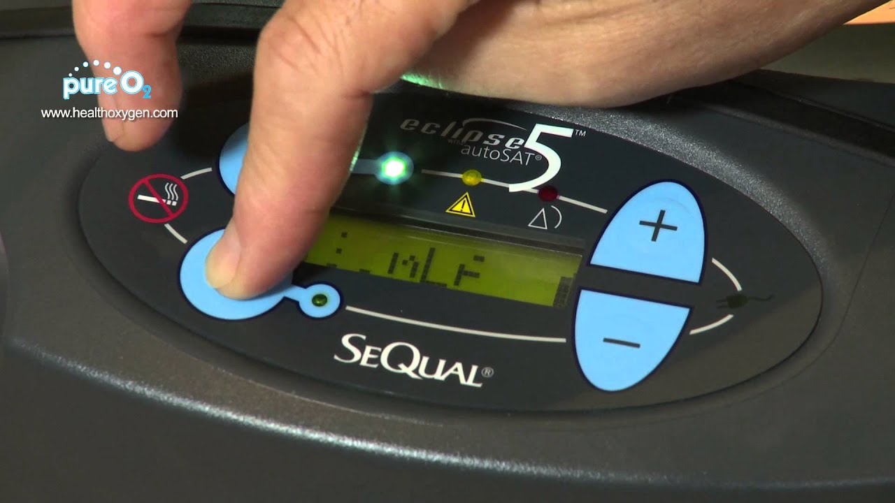 Sequal Eclipse 5 portable oxygen concentrator