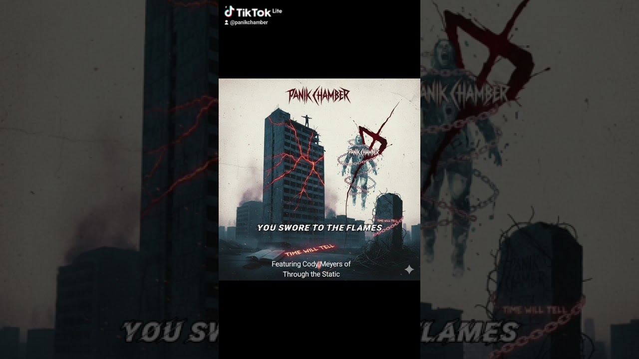 Panik Chamber - Time Will Tell (Official Lyric Video) | Melodic Metalcore 2026 