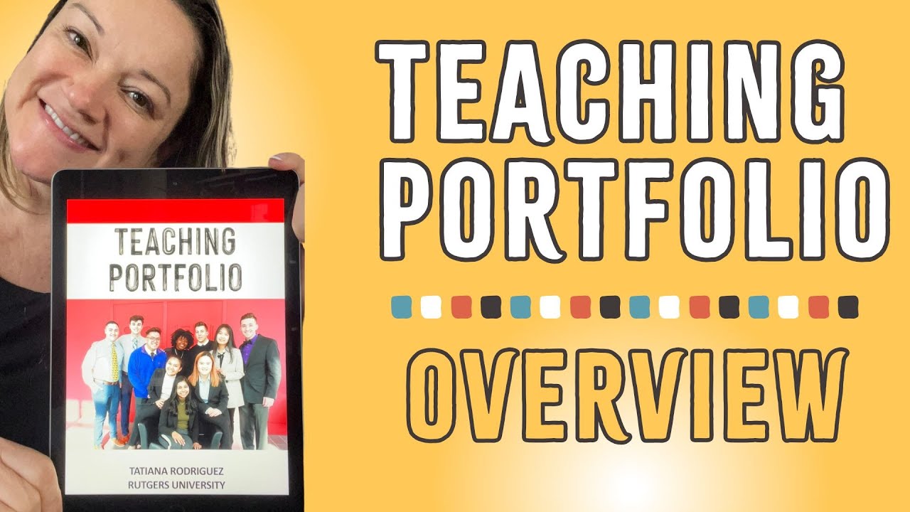 Teaching Portfolio Overview for Adjunct Professors!