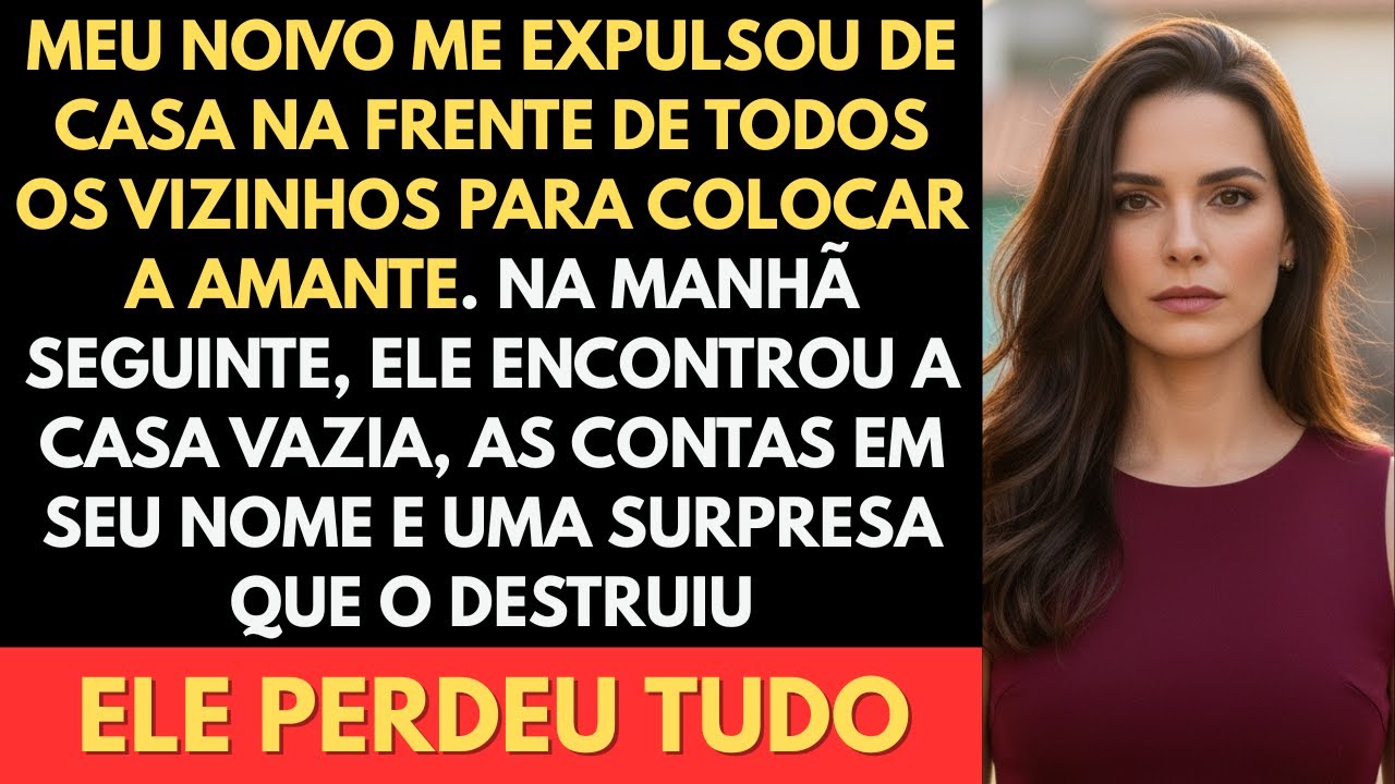 Meu Noivo Me Expulsou Da Nossa Casa Na Frente Dos Vizinhos Para Colocar A Amante — O Que Aconteceu..