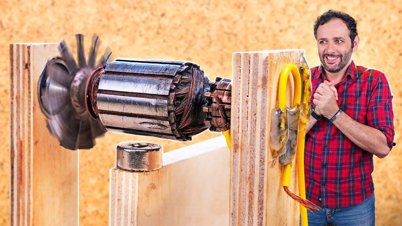 Veja um MOTOR FUNCIONAR DESMONTADO!