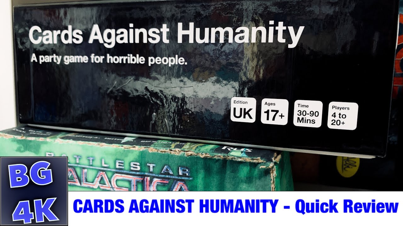 Cards Against Humanity - Boardgames4K Review - Is It Worth It?