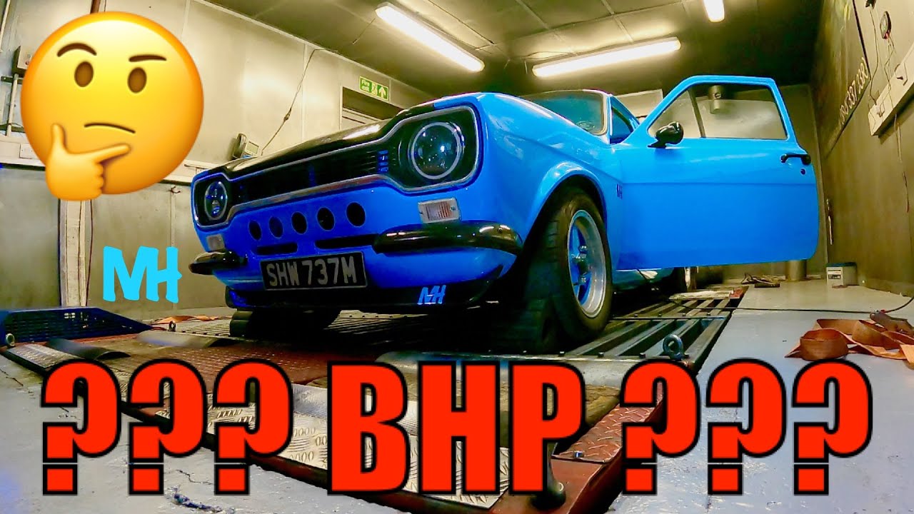 BACK ON THE DYNO with my ST170 powered Mk1 Escort! 😃