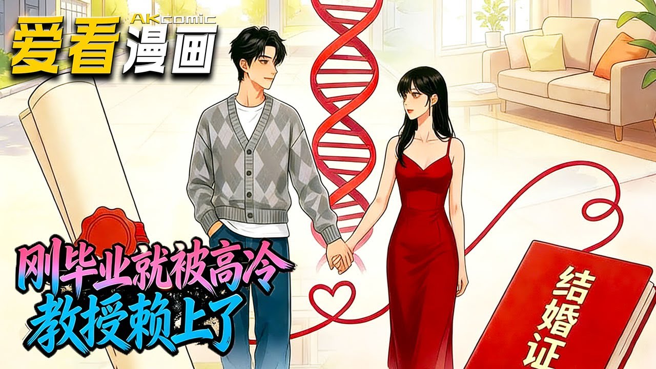 🔥【新番全集来袭】《刚毕业就被高冷教授赖上了》 全校都怕的冰山大学老师，竟攥着双胎产检单找我负责？只因毕业那晚的宿醉意外~#anime #恋爱 #爱看漫画 #搞笑