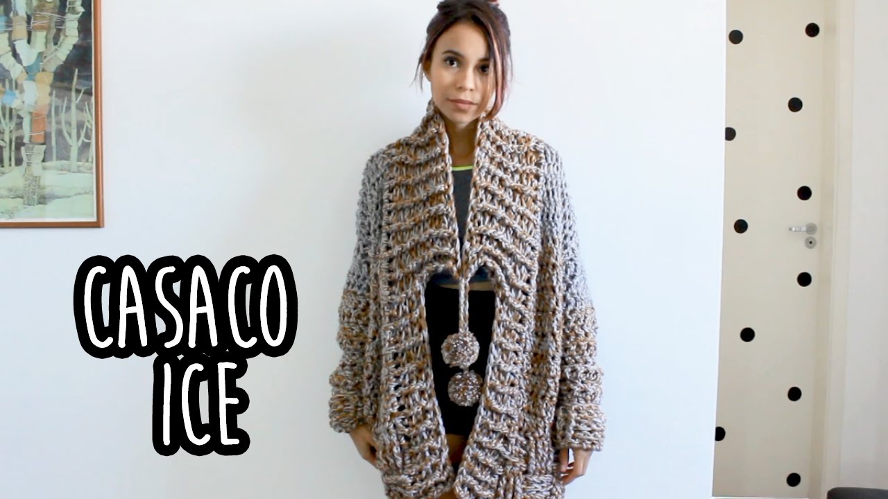 CASACO ICE - CROCHÊ