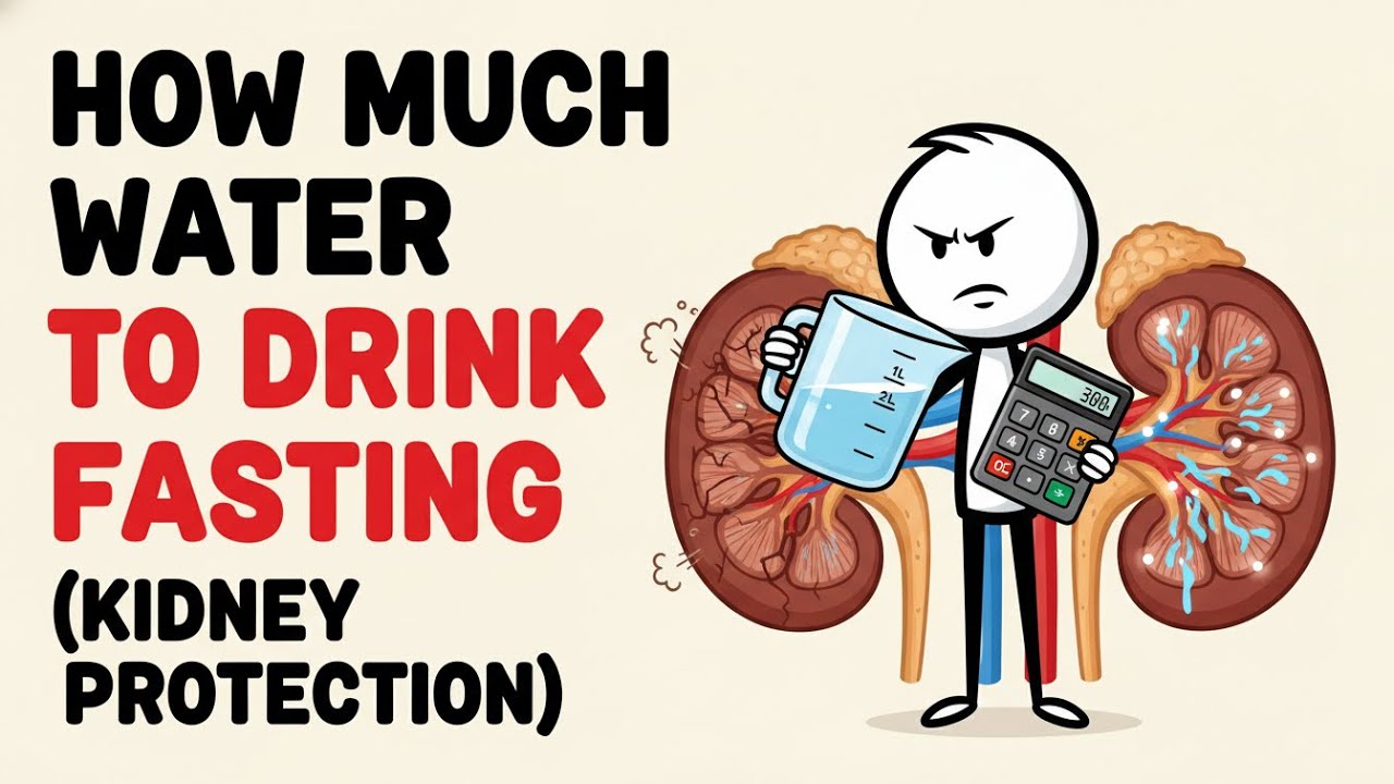 How Much Water Do You Need to Drink While Fasting to Protect Your Kidneys | Science Explained