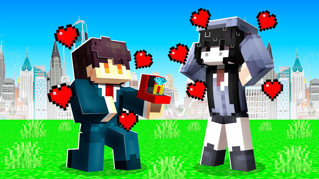She Became My WIFE in Minecraft!