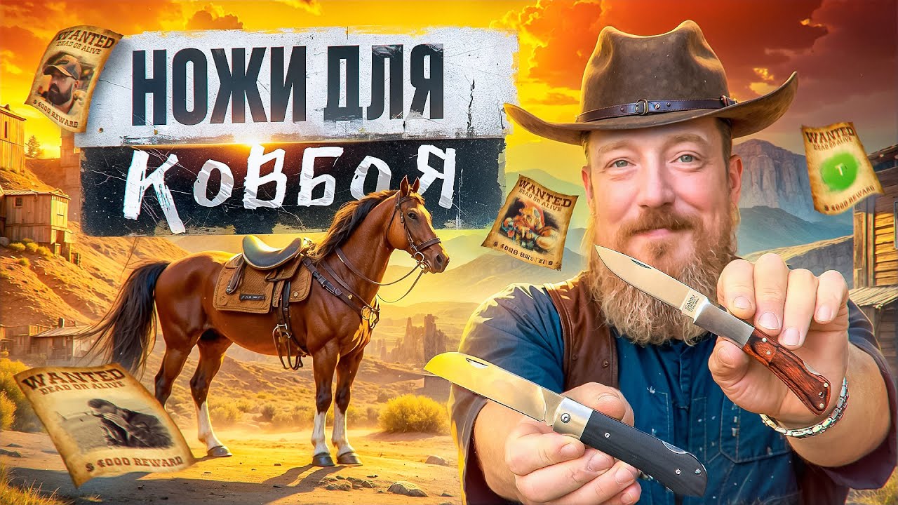 9 НОЖЕЙ ДИКОГО ЗАПАДА // АНАЛОГИ КЛАССИЧЕСКИХ АМЕРИКАНСКИХ НОЖЕЙ.