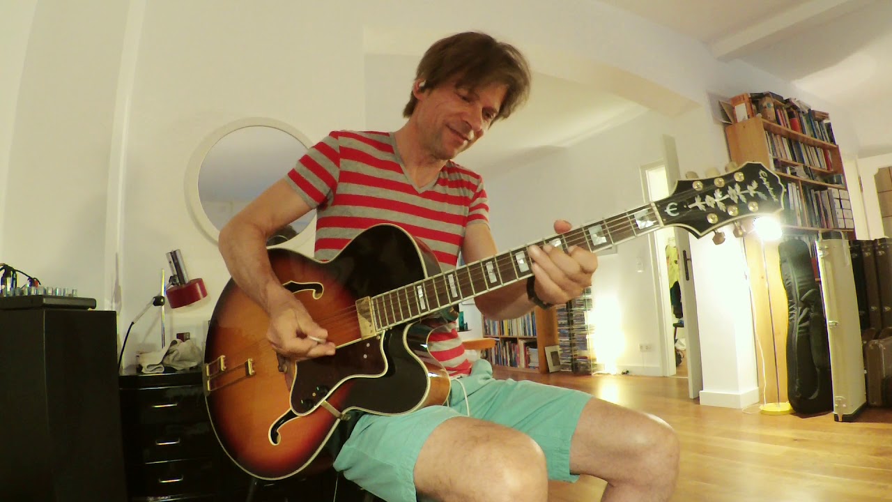 1994 Epiphone Emperor Regent /  Kent Armstrong PU, Part1