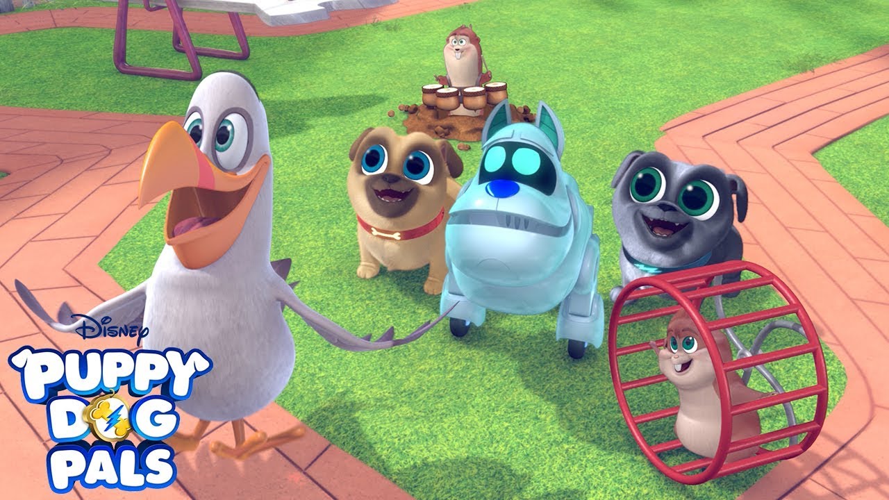 Stomp, Thump, and Pup! | Playtime with Puppy Dog Pals | Disney Junior