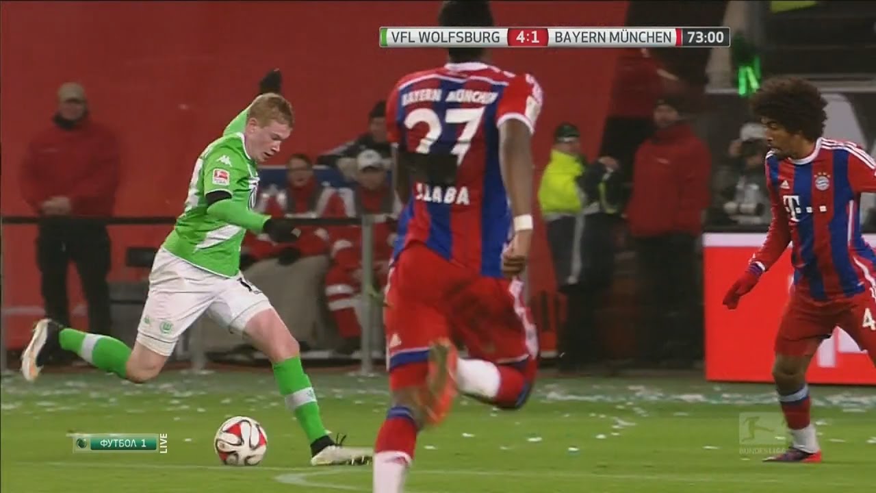 Kevin De Bruyne vs Bayern Munich Home 14/15 HD 720p