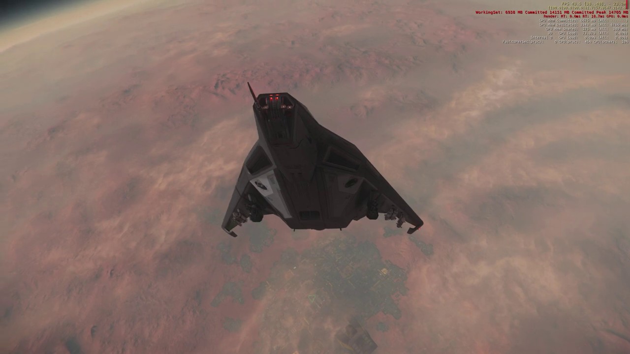 Who needs both wings?  -  Random Star Citizen Gameplay