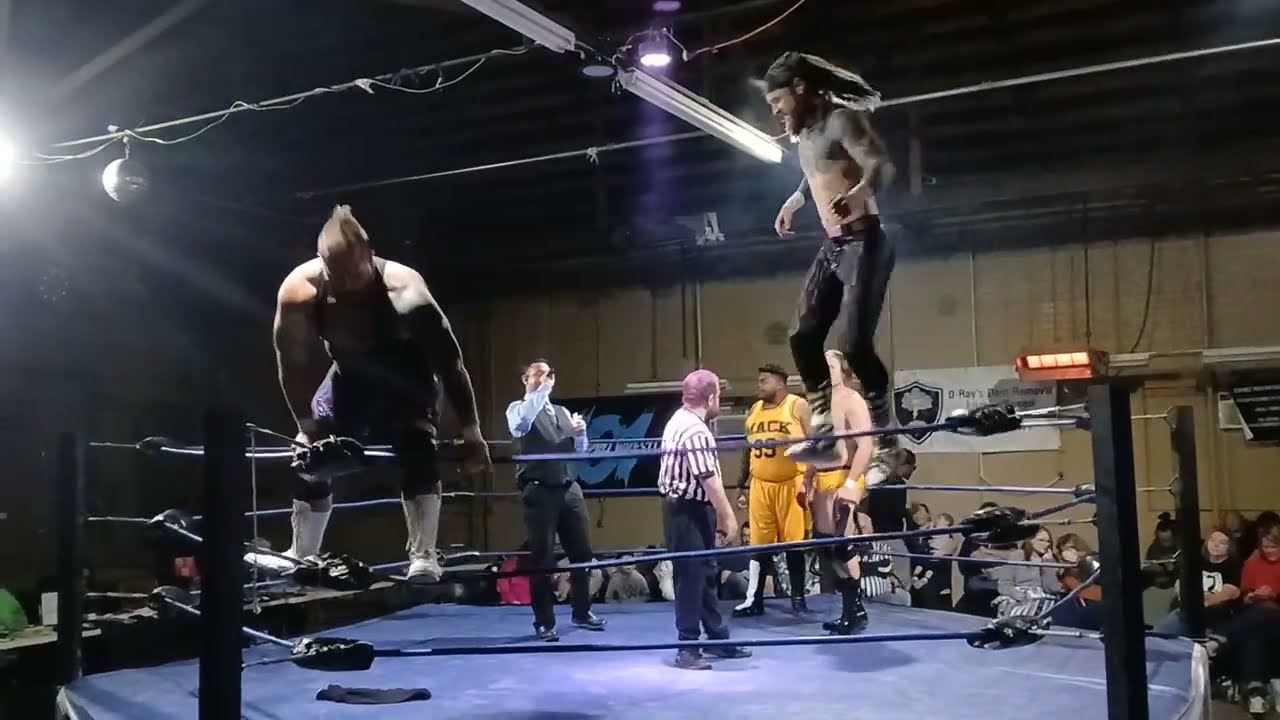 BCW - Certified Franchise (c) против Stage Dive Mafia (Матч за титул командных чемпионов BCW Old ...