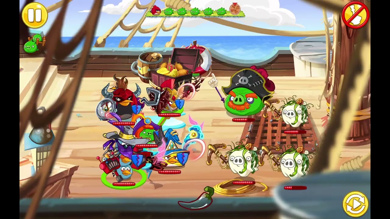 Angry bird epic cave 34 1~5(part 1)
