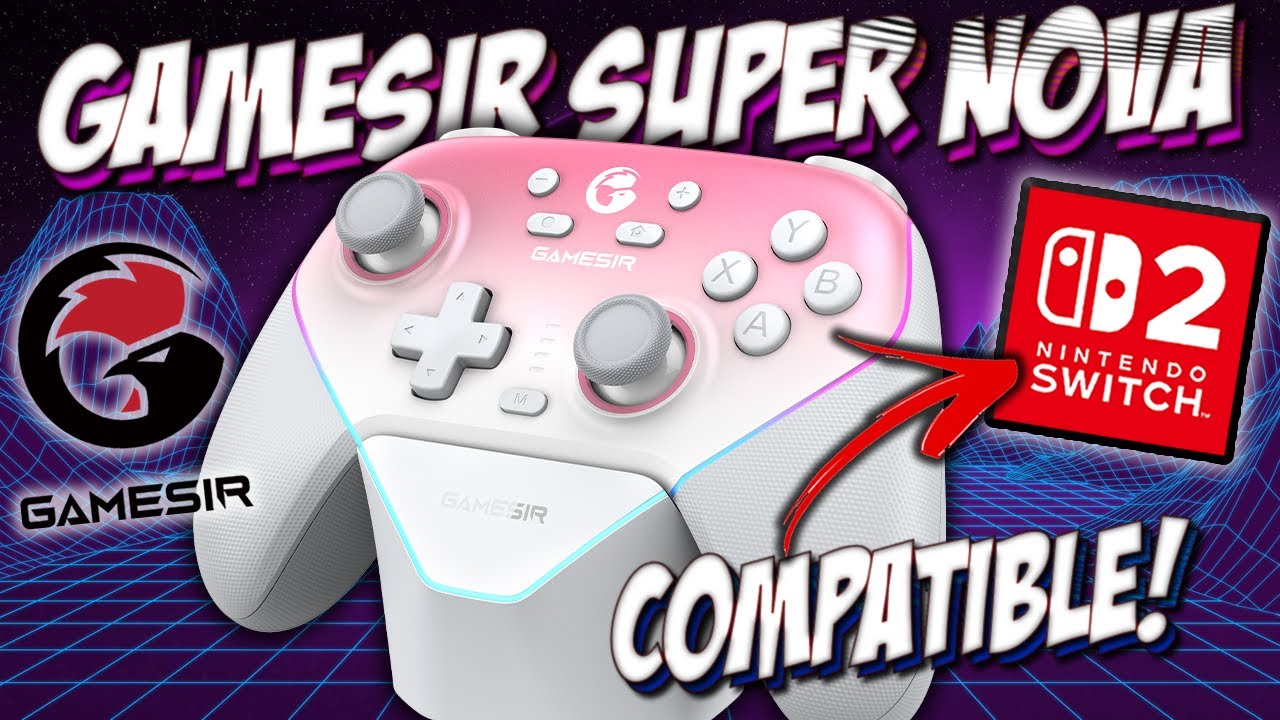 🟢GameSir SUPER NOVA es el mejor GamePad para SWITCH 2 en 2025