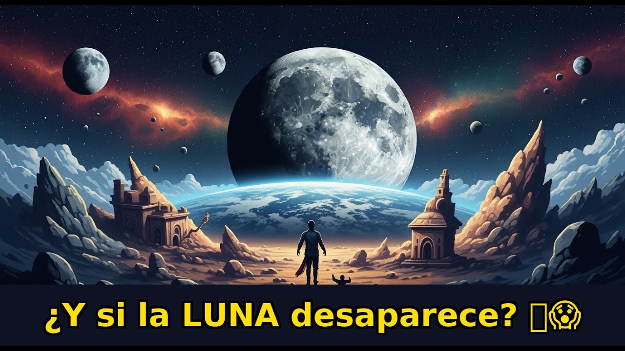 &iquest;Qu&eacute; pasar&iacute;a si la Tierra perdiera su LUNA ma&ntilde;ana? 🌙😱