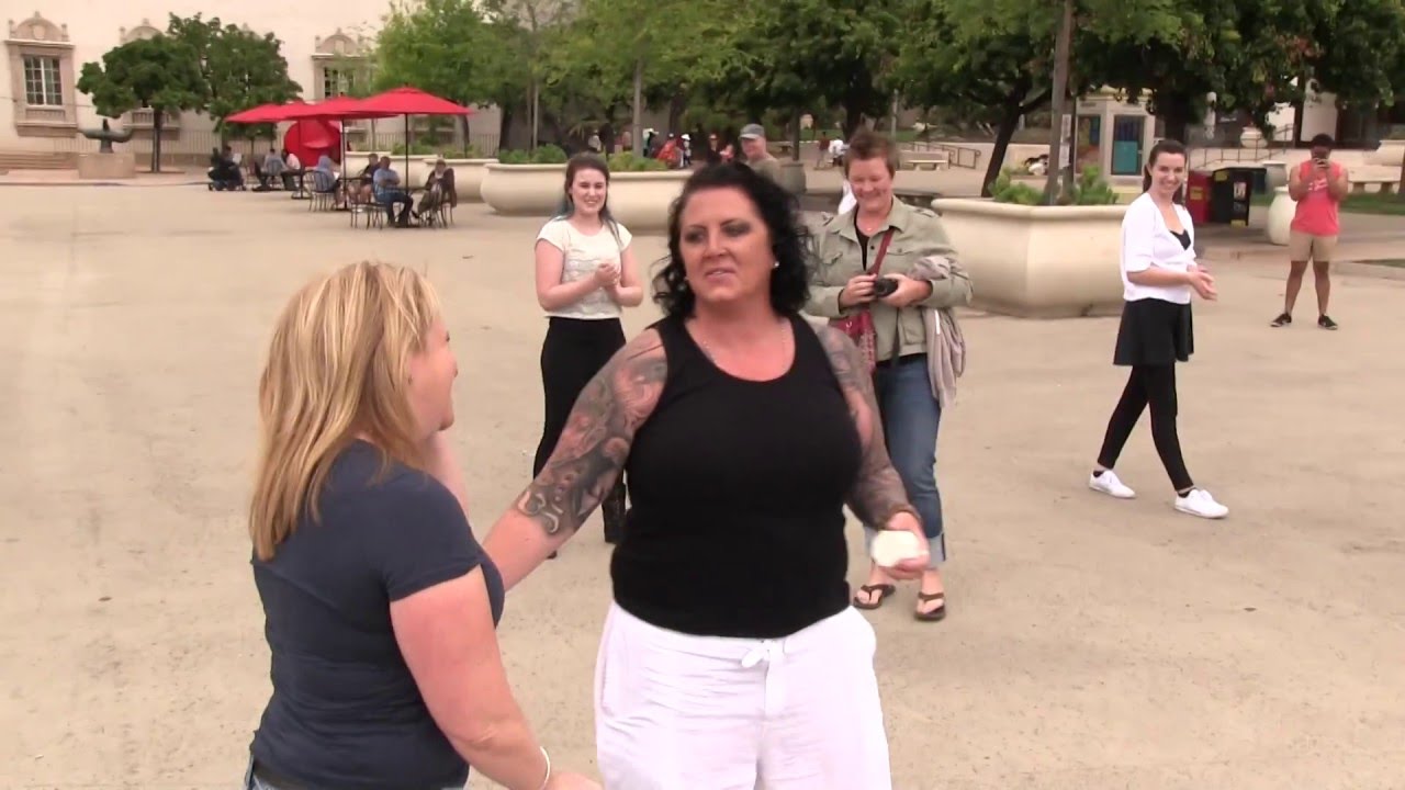 Jennifer and Stacy's Proposal Flash Mob in San Diego
