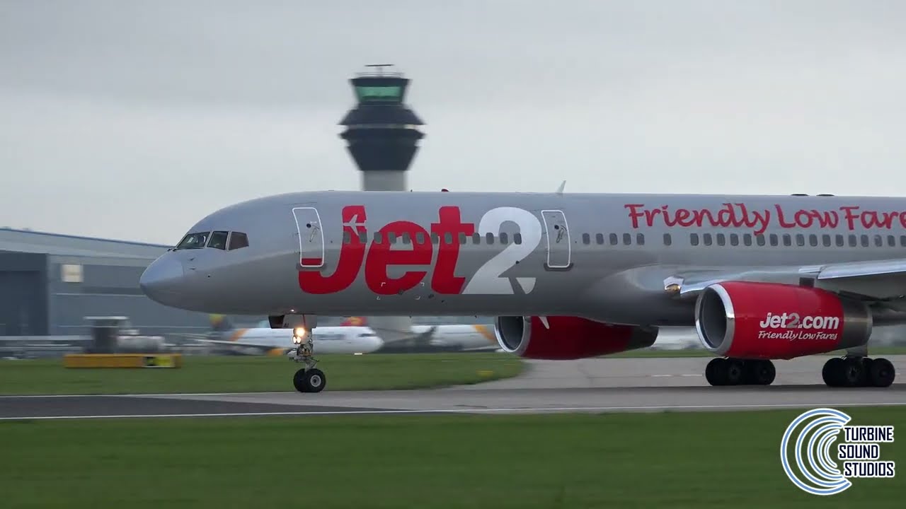 Boeing 757-21B Rolls Royce RB211-535E4 (awesome buzz saw sound!!)