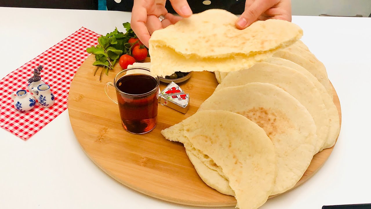 En Kolay BALON BAZLAMA Tarifi / TAVADA PİTA EKMEĞİ