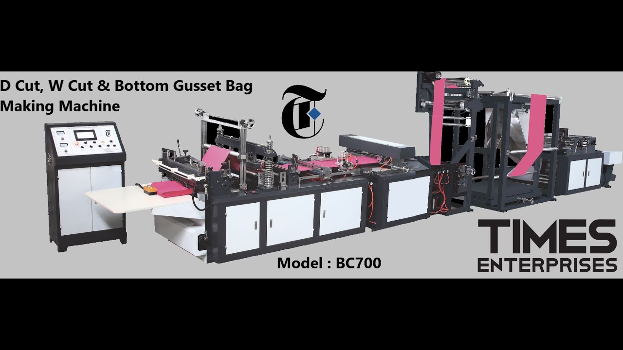 NON WOVEN BAG MAKING MACHINE | BOX TYPE BAG | BC700 | TIMES | www.timesenterprises.com