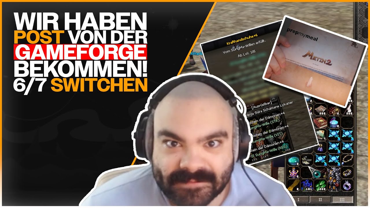😨 POST from GAMEFORGE! - 6/7 SWITCHES! - New GLOVE! 😨| Metin2 DE - Sapphire