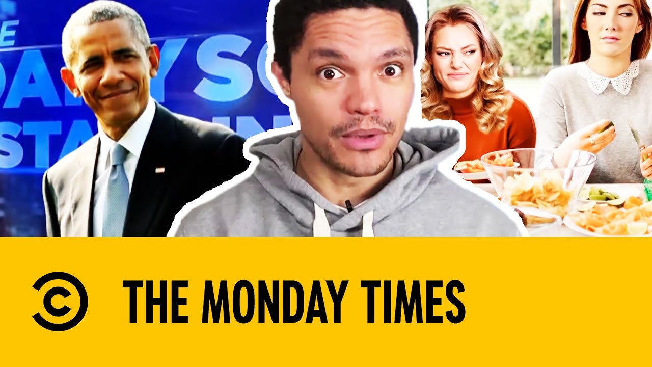 The Monday Times: Illegal Dining, Obamagate, Twitter & Hug Gloves | The Daily Show With Trevor Noah