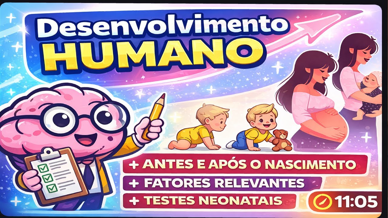 Desenvolvimento humano: fatores iniciais e Influencias antes e após o nascimento