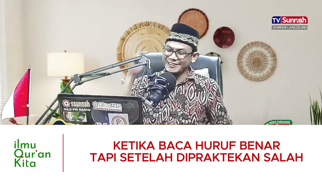 Nggak Mau Kalah! Penyiar Ikut Dikoreksi Bacaan Al-Qur’an Oleh Ustadz Fauzi Abu Fasya