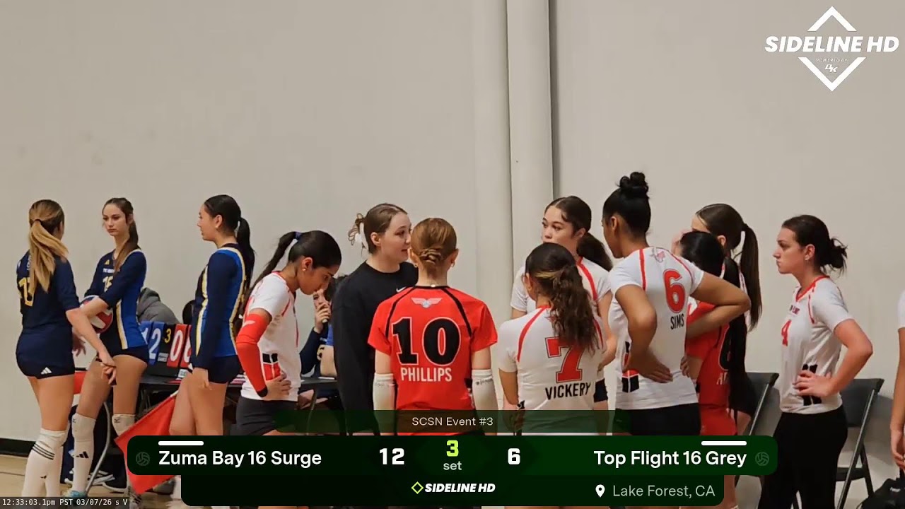 16 National Grey vs. Zuma Bay 16 Surge (2026.03.07)
