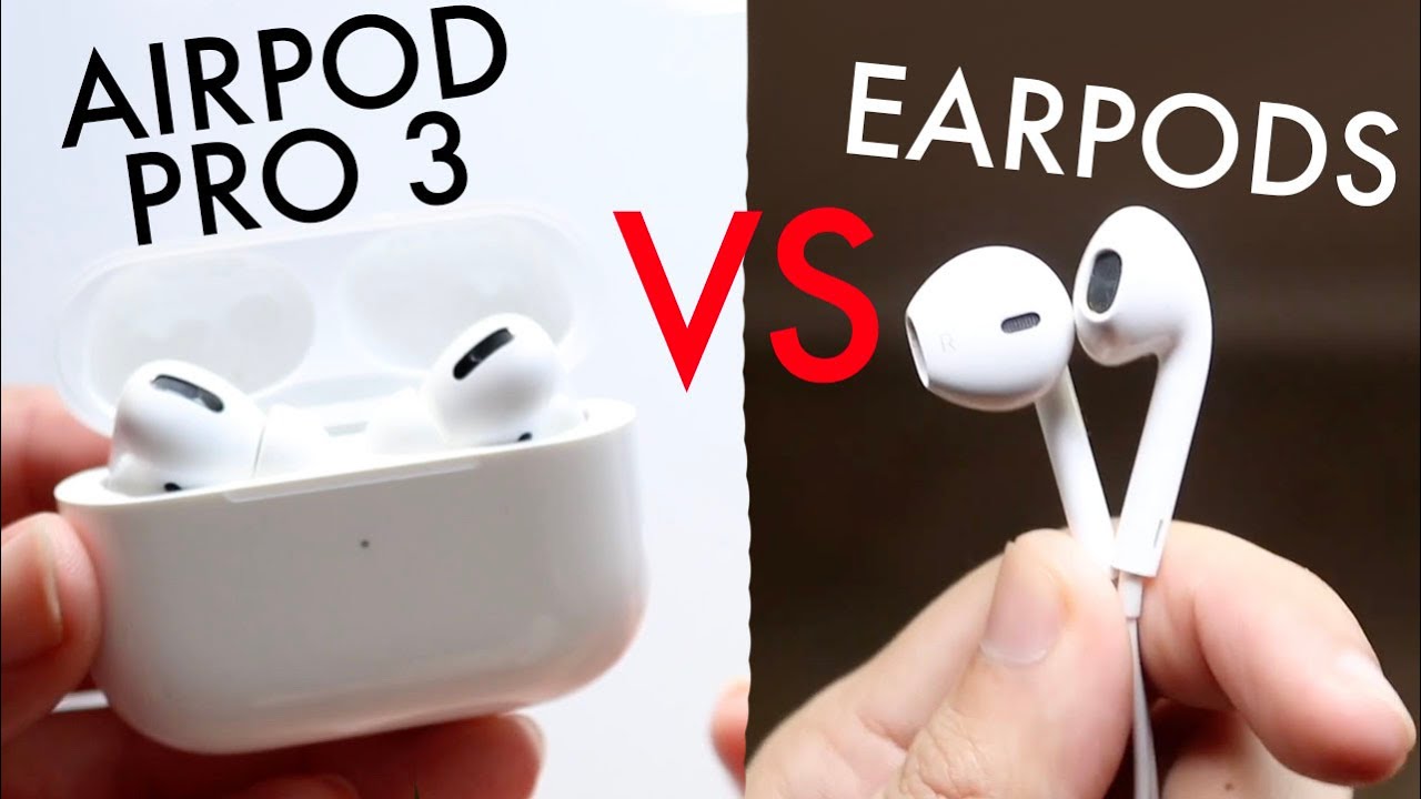 AirPod Pro 3 против EarPods! (Сравнение) (Обзор)