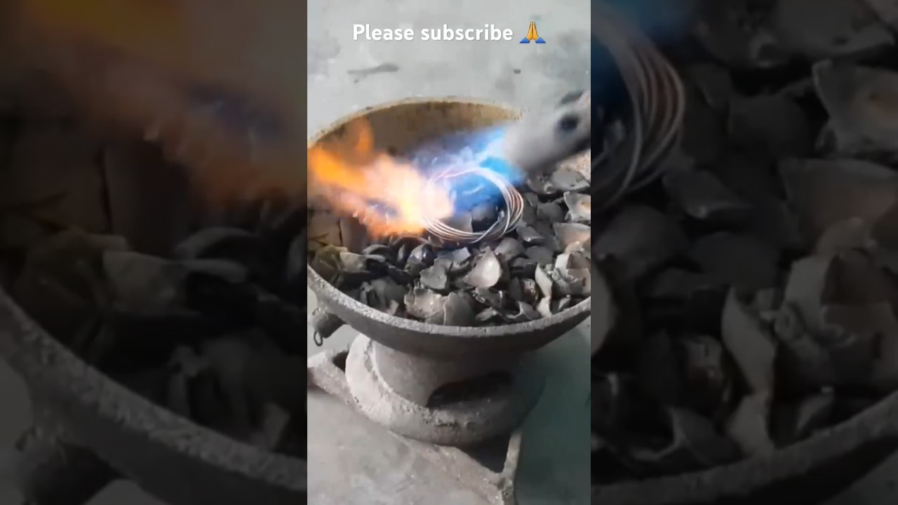 Silver Payal Making at Home #shorts #viral #shortsfeed #trending #shortvideo #payal #anklets