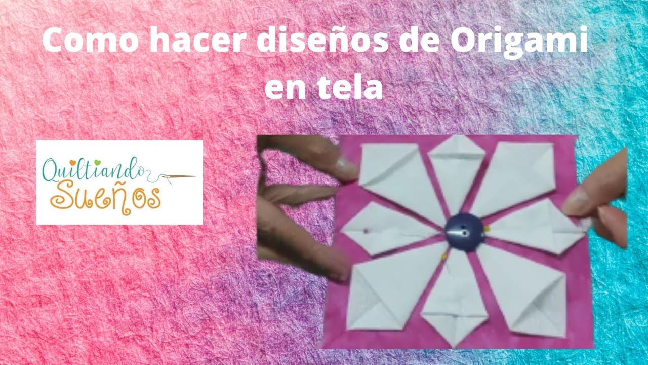 Cómo armar un origami en tela, clase especial.
