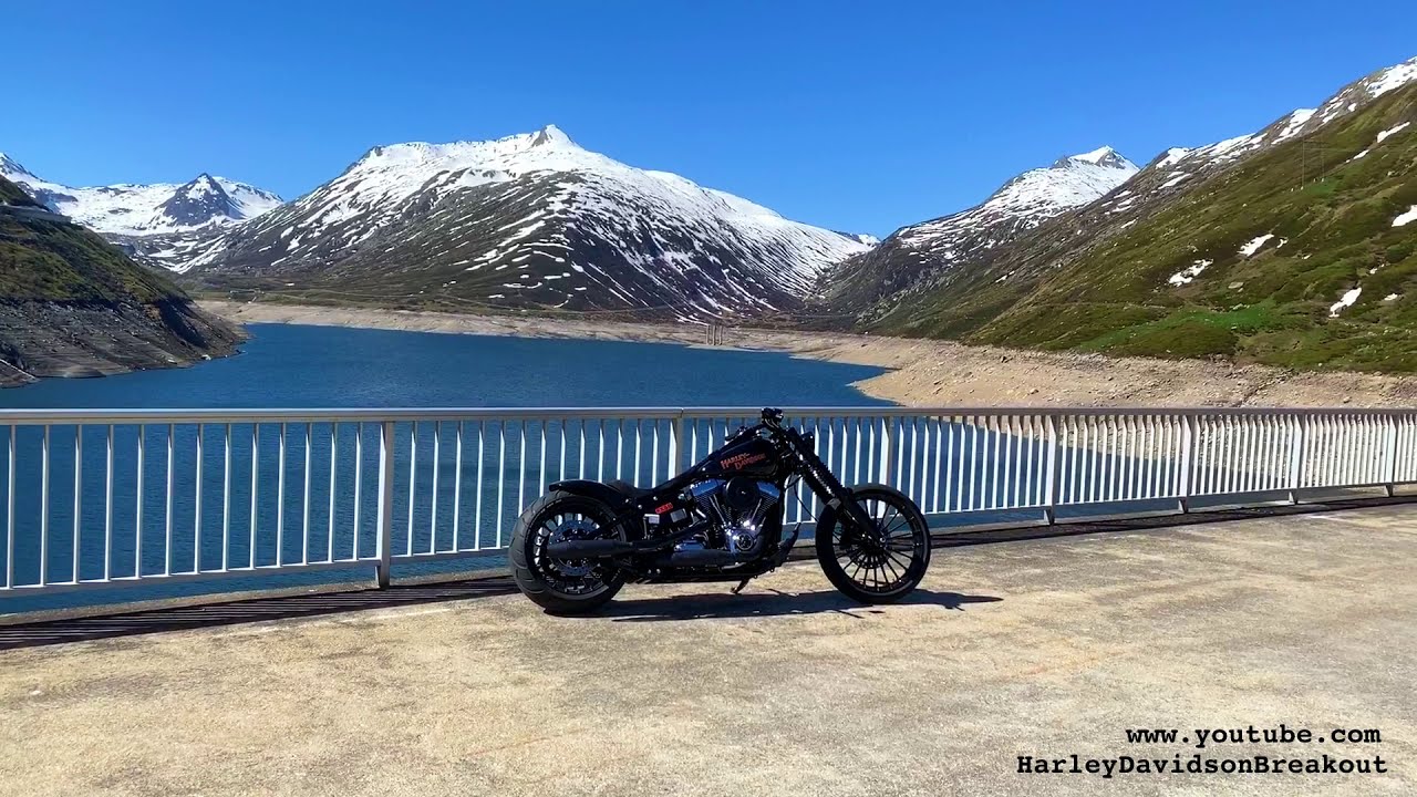 Harley-Davidson Breakout Rideout to Lukmanier Pass (21.05.20)