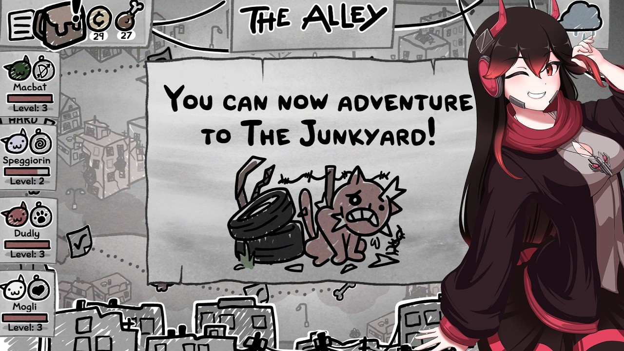 Junkyard time in Mewgenics!