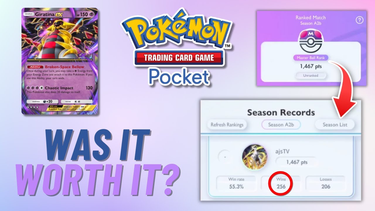 I reached MASTER BALL RANK... was it worth it? | Pokemon TCG Pocket