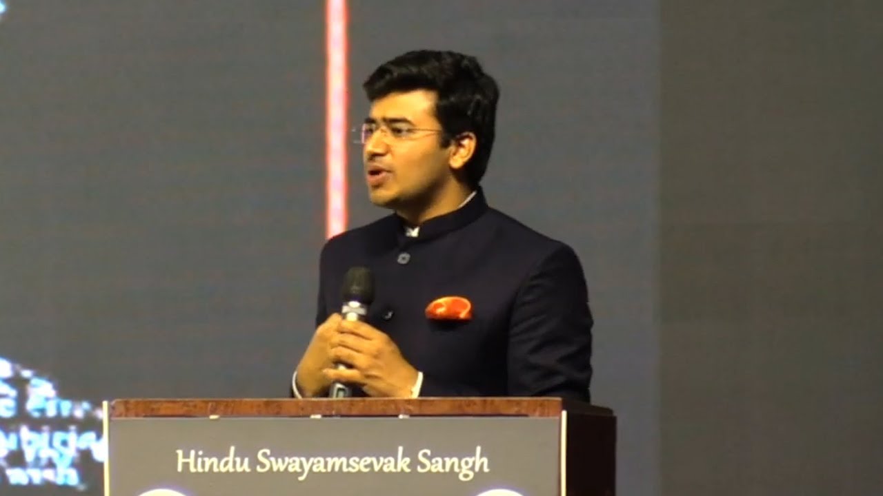 Tejasvi Surya's speech at Rakshabandan event organised by HSS in Hong Kong