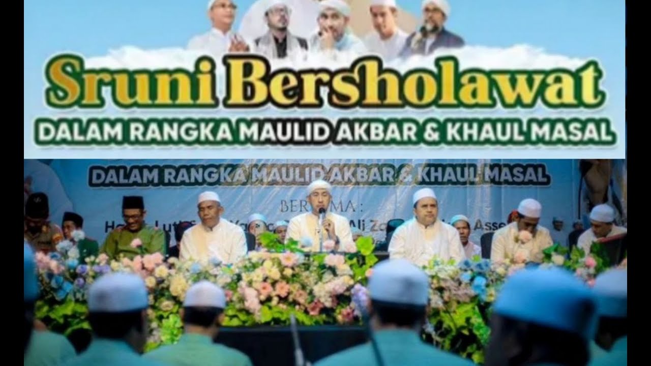 🔴 SRUNI BERSHOLAWAT BERSAMA AZ ZAHIR