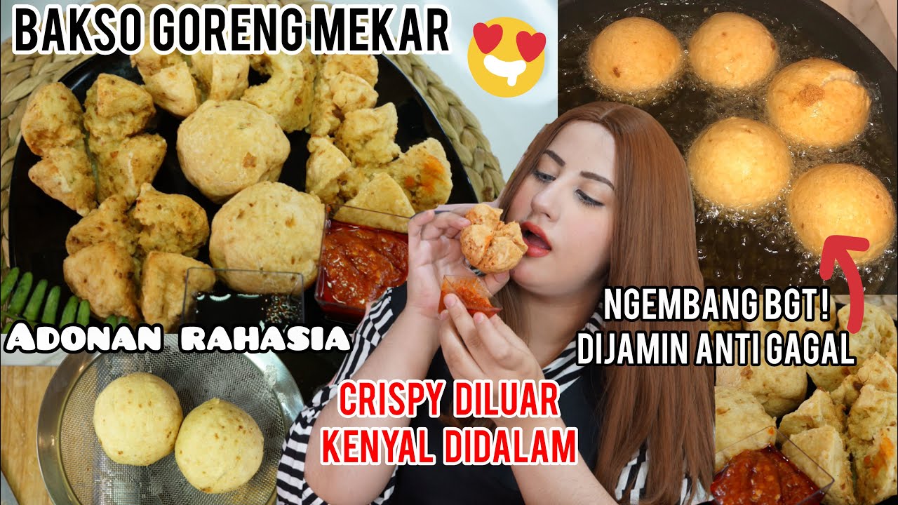 COOKING WITH TASYI : EP 39 - RESEP BAKSO GORENG MEKAR, SUPER KRISPY & KENYAL