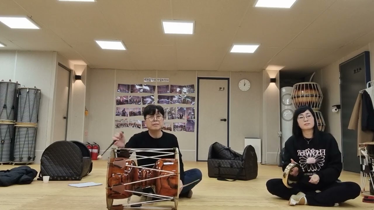 설 전야1탄- 부부 영남사물 맹연습