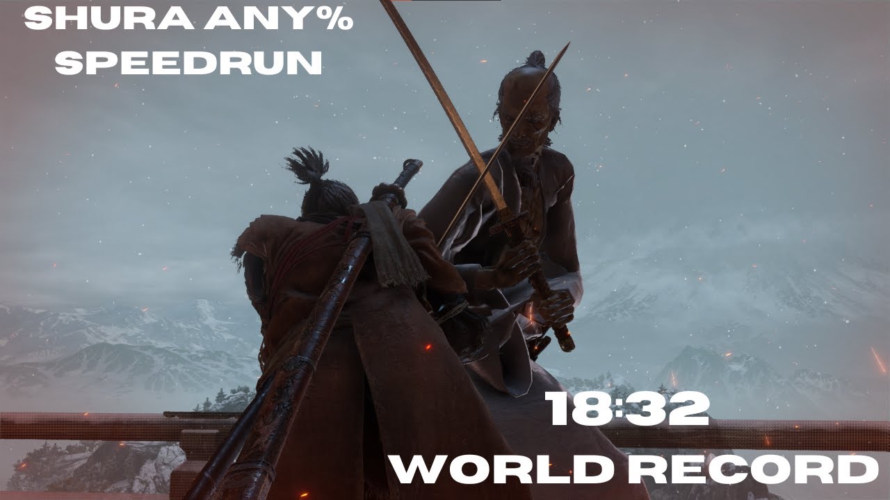 Sekiro Any% Former World Record in 18:32