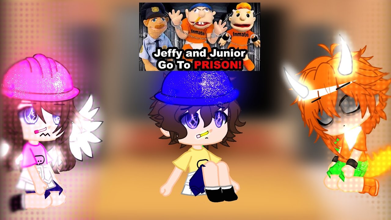 Sml react pt2 || react to Jeffy and Junior go to prison ￼|| Yt pls don’t flop ￼