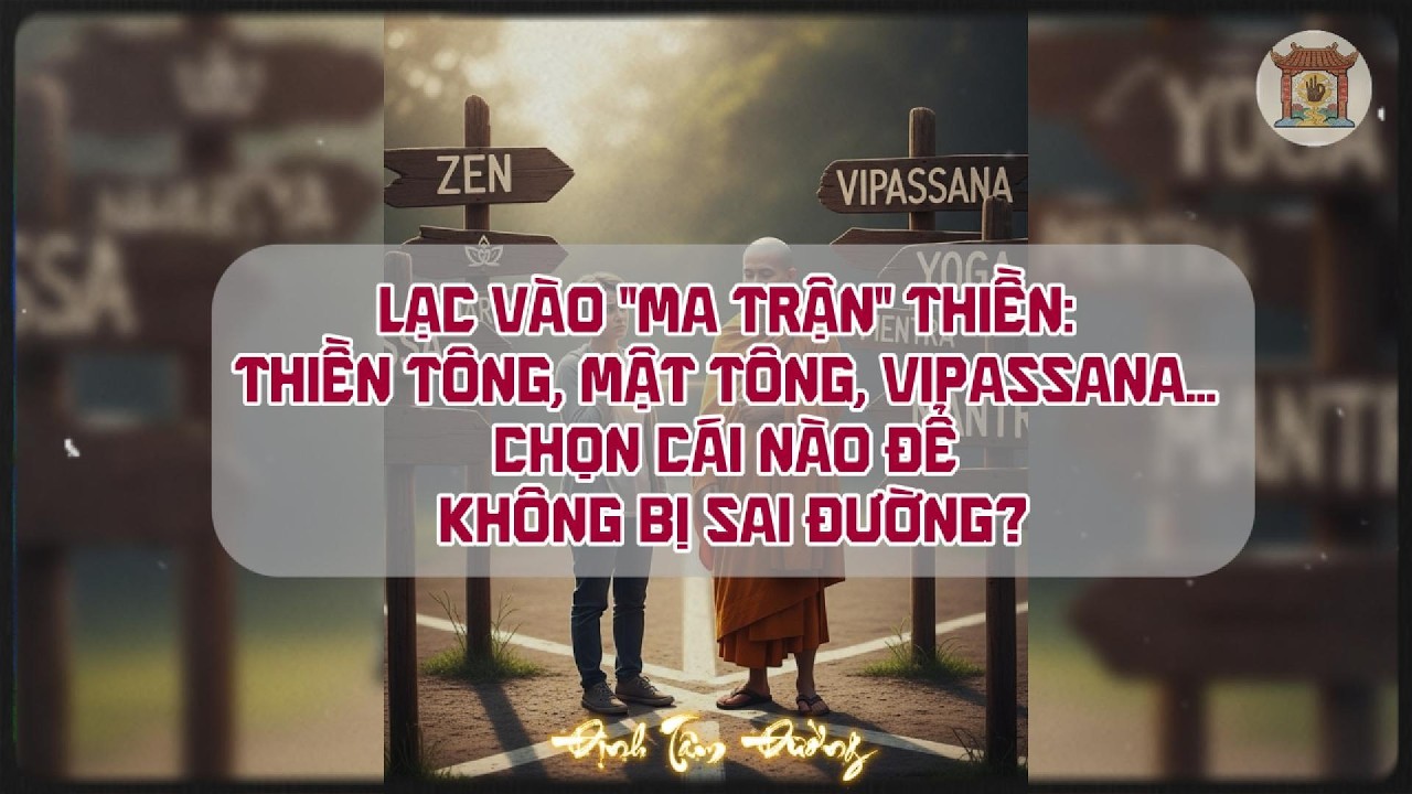 Đức Phật Thực Sự Dạy Thiền Gì? Giải Mã Sự Khác Biệt Giữa Thiền Chỉ (Định) Và Thiền Quán (Tuệ)