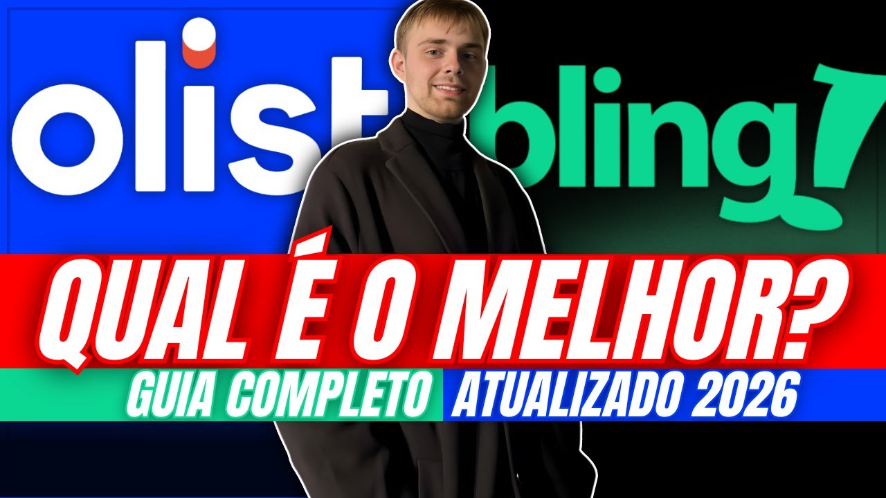 Bling ou Olist ERP: qual é o MELHOR ERP para Ecommerce em 2026? (Bling vs antigo Tiny)